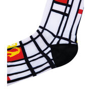 Piet Mondrian cycling socks